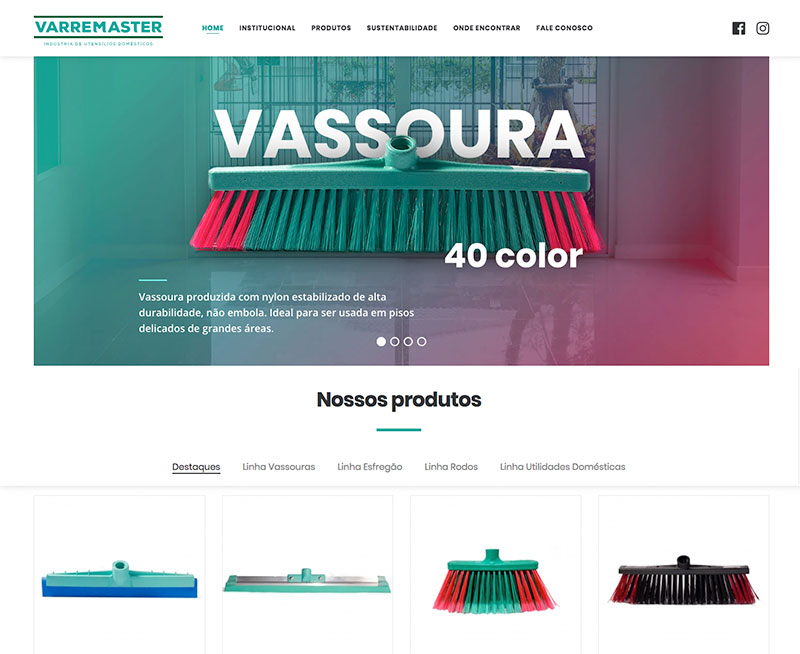 Projeto varremaster.com.br