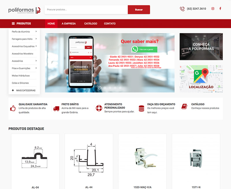 Projeto poliformas.com.br