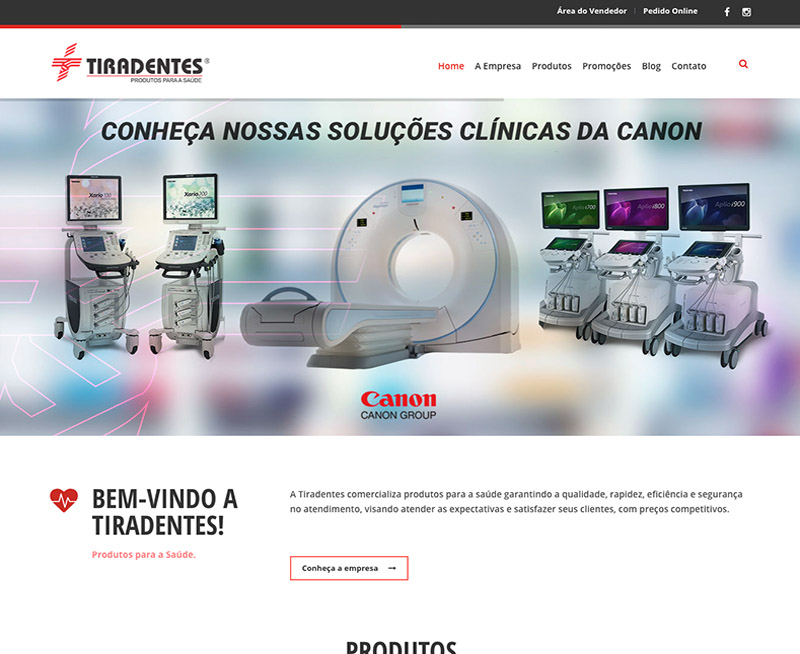 Projeto tiradentessaude.com.br