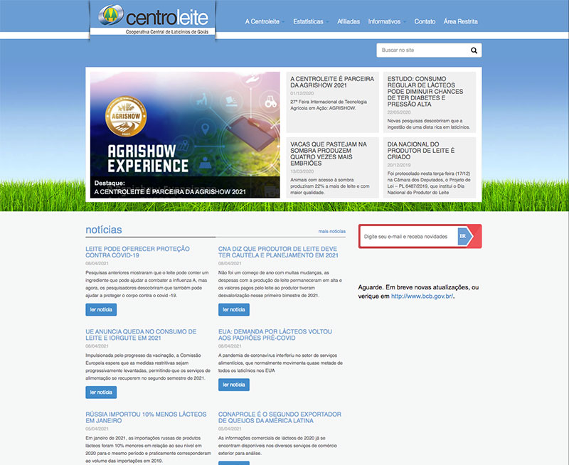 Projeto centroleite.com.br