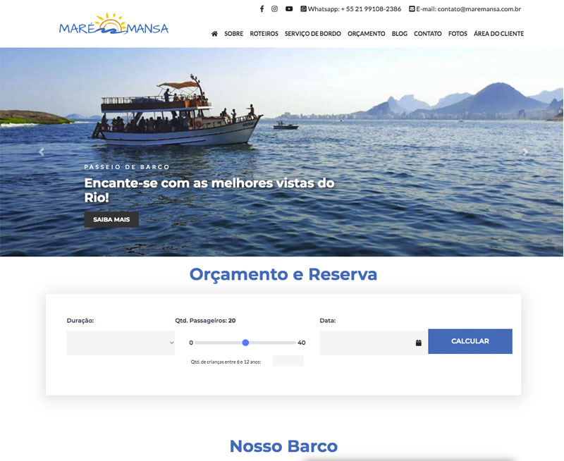 Projeto maremansa.com.br