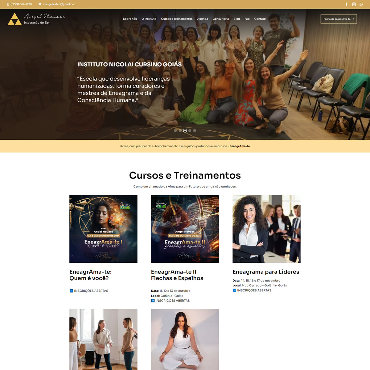 Projeto antreinamentos.com.br