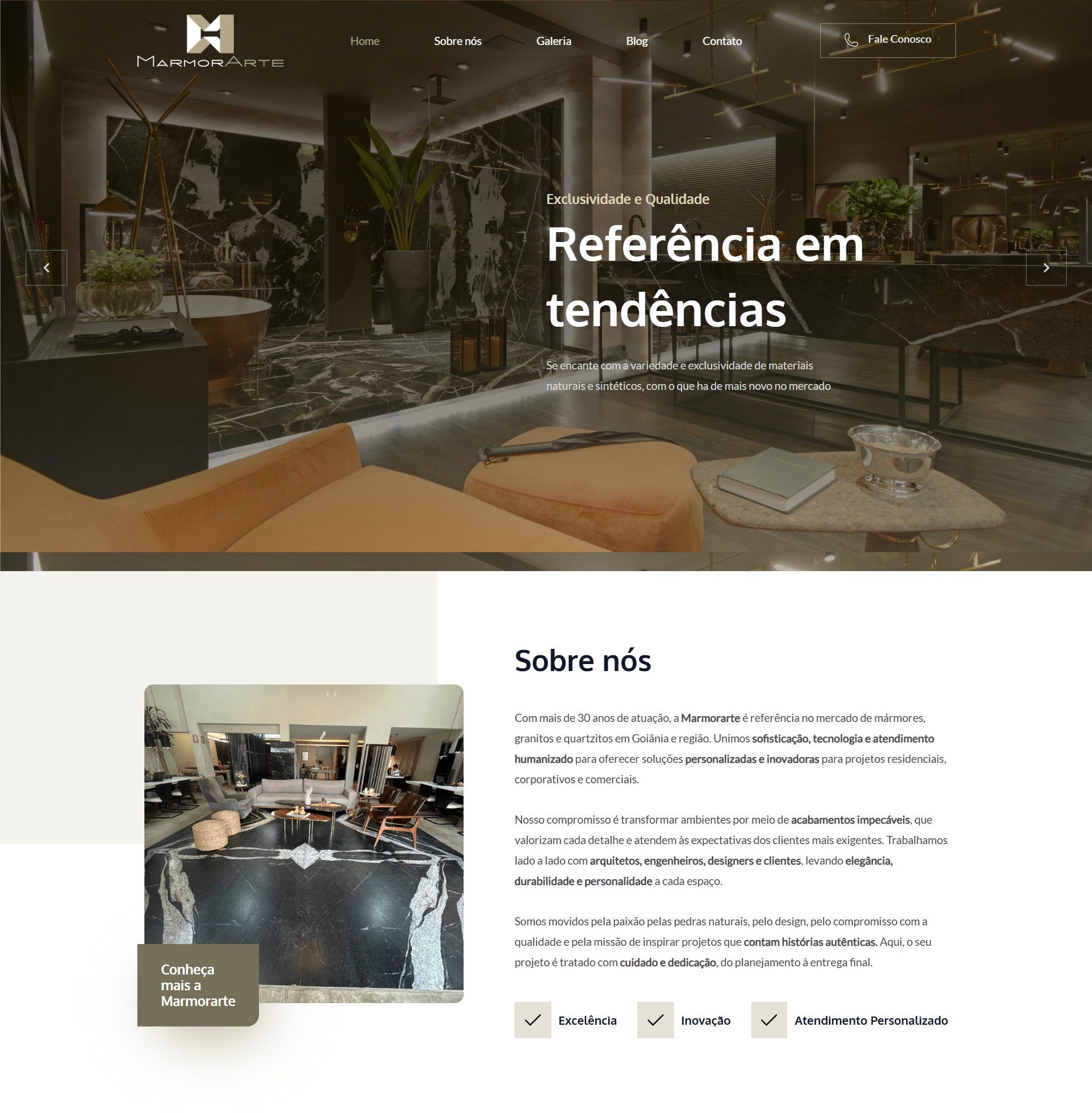 Projeto marmorarte.com.br